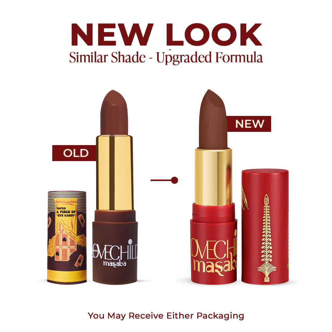 Luxe Matte Lipstick- Bar-Fee (Coffee Brown) Velvet Matte Finish - Image 4