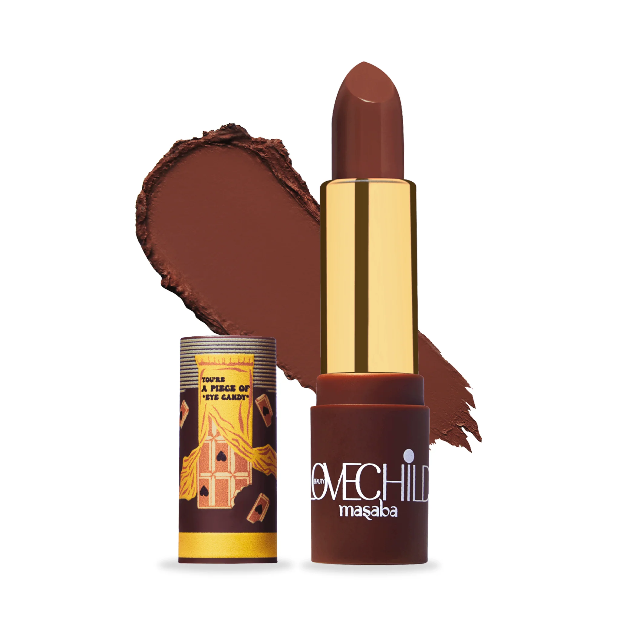 Luxe Matte Lipstick- Bar-Fee (Coffee Brown) Velvet Matte Finish - Image 7