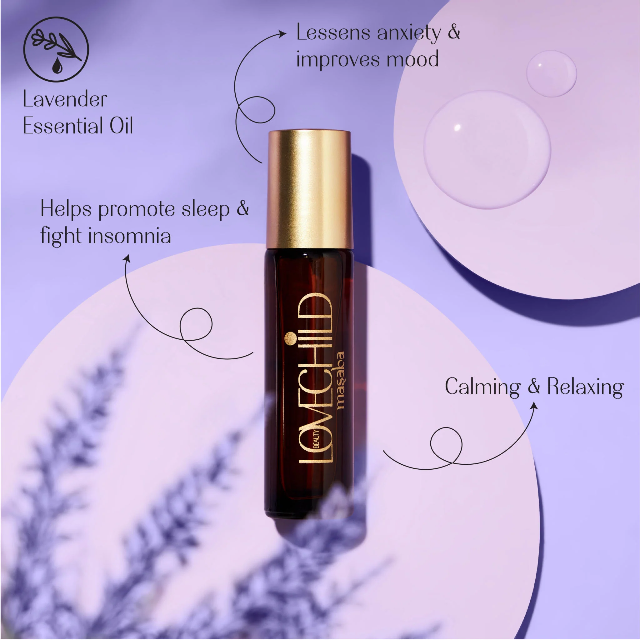 Calm The Rocking Chair Anti Anxiety Oil- Lavender Essential Oil - Image 3