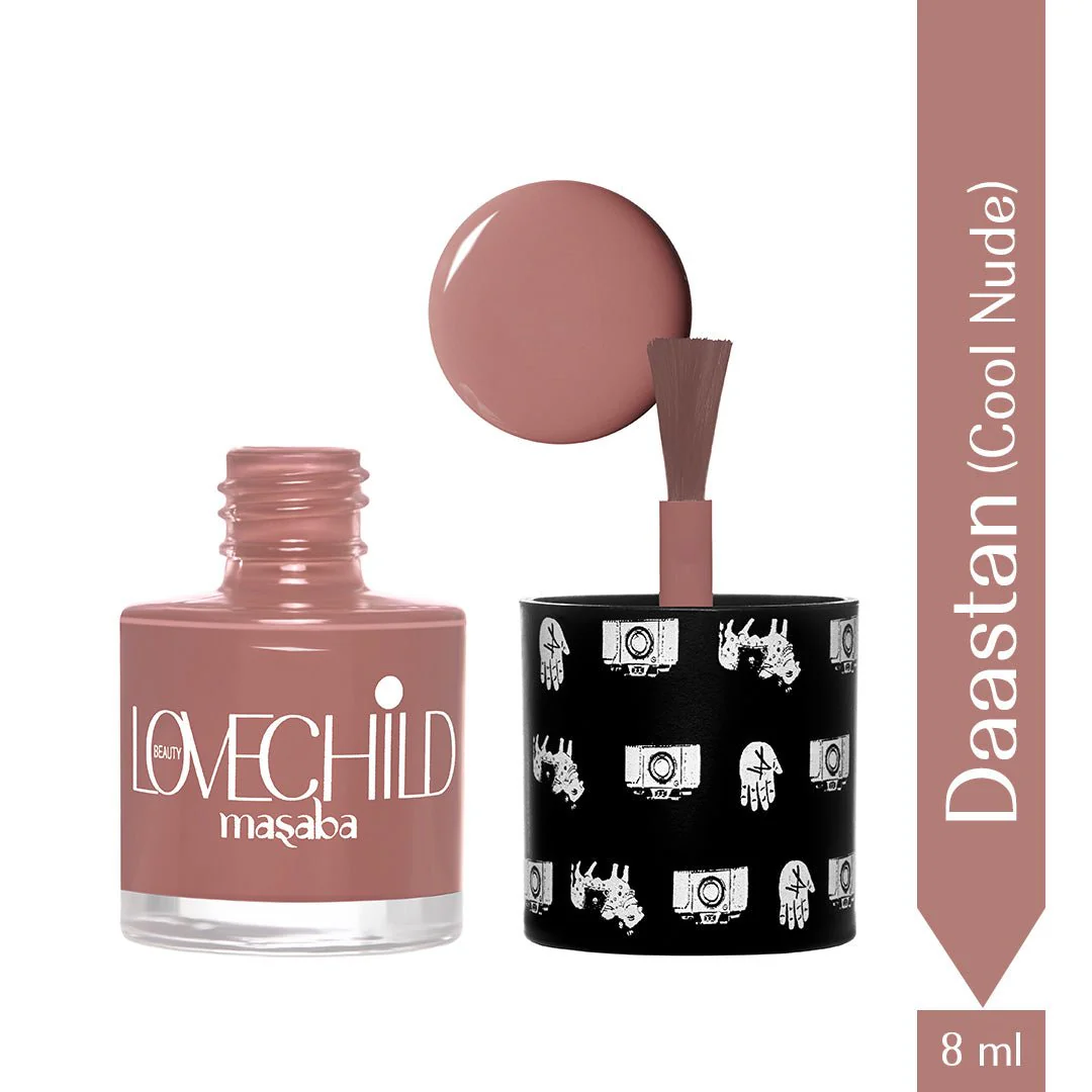 Breathable Nail Polish- Daastan (Nude) Glossy & Cool