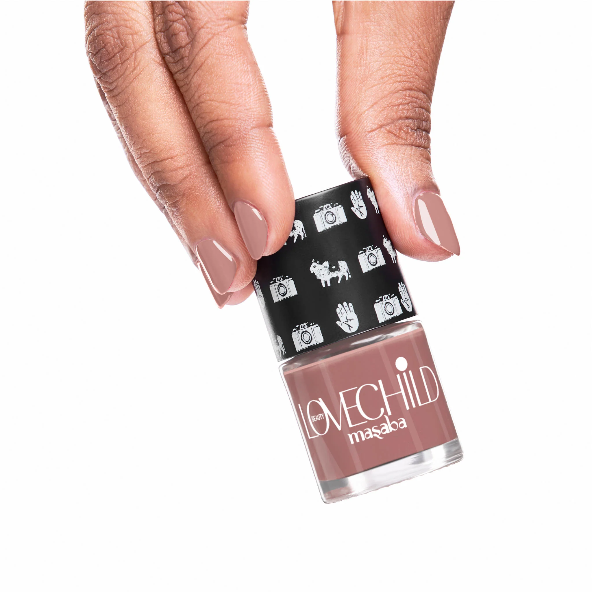 Breathable Nail Polish- Daastan (Nude) Glossy & Cool - Image 2
