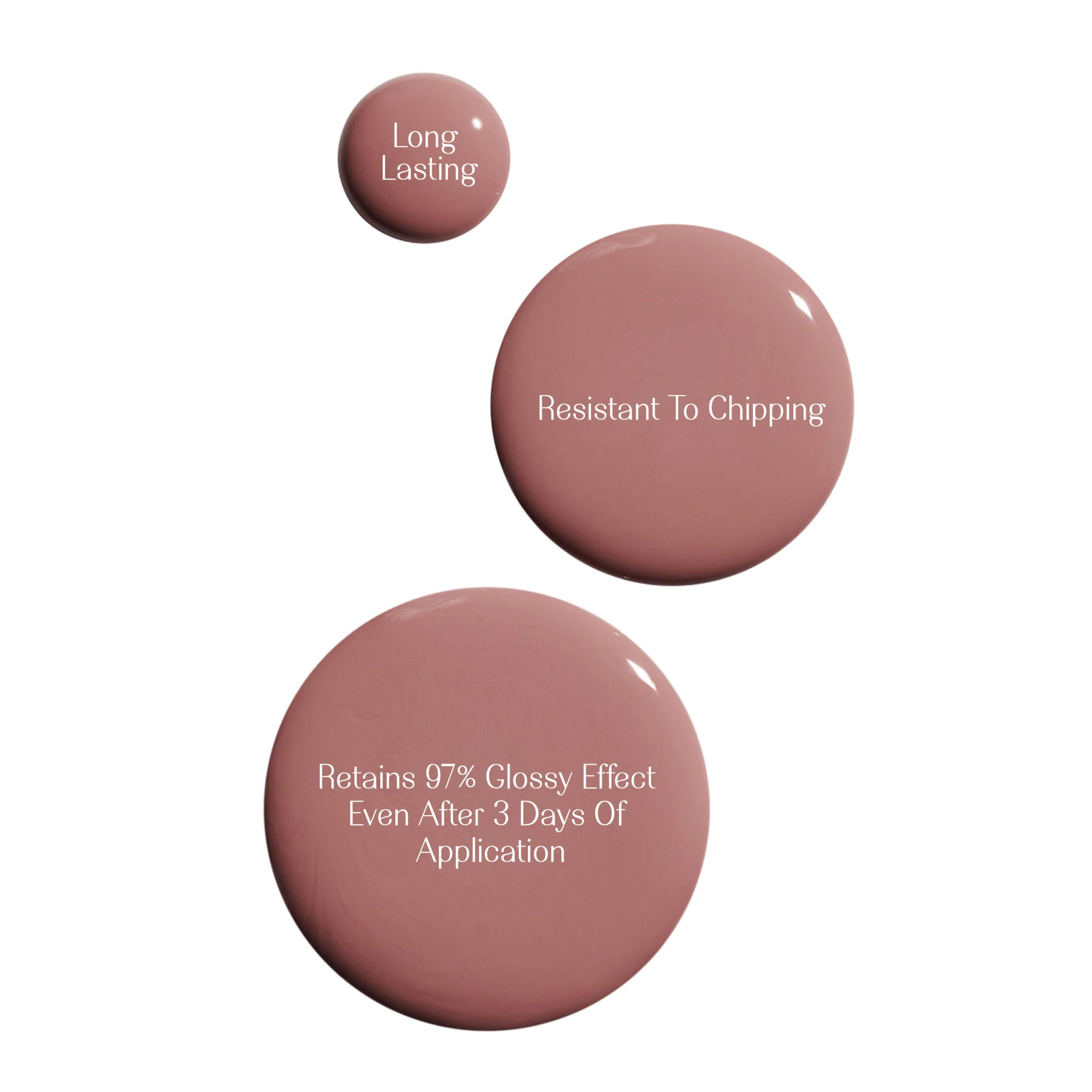 Breathable Nail Polish- Daastan (Nude) Glossy & Cool - Image 3