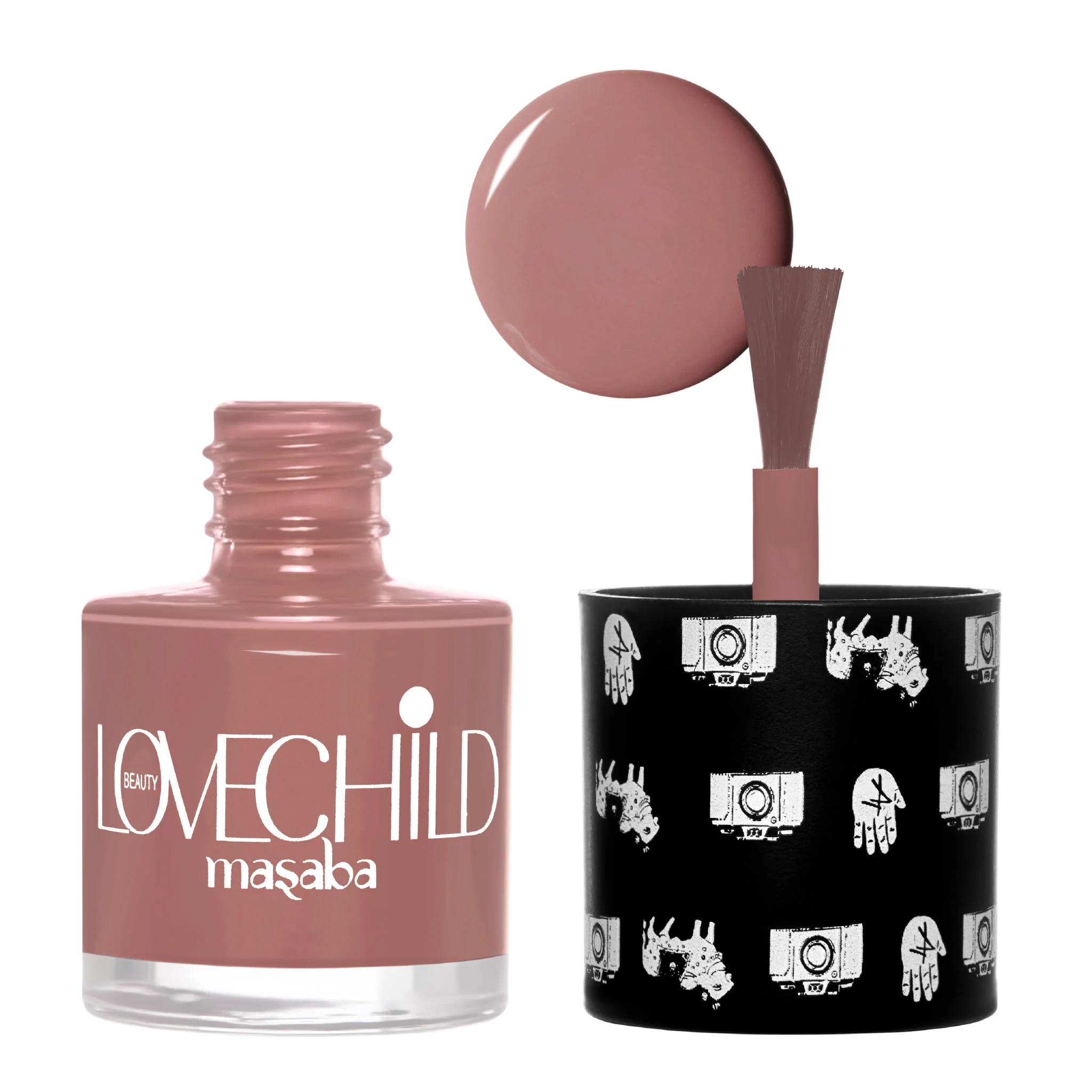 Breathable Nail Polish- Daastan (Nude) Glossy & Cool - Image 9