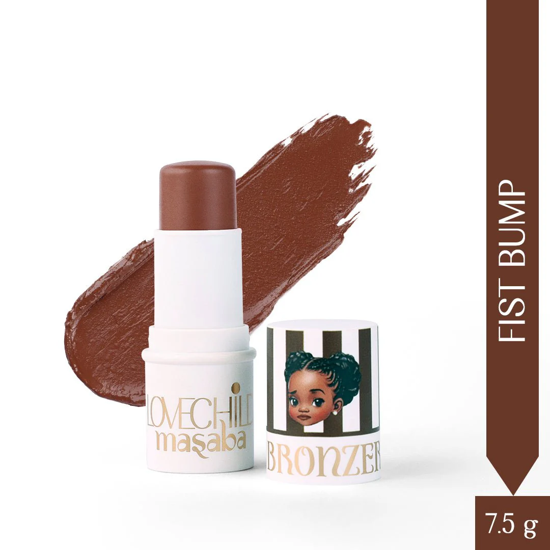 Mini Masaba Bronzer Makeup Stick - Fist Bump (Deep Brown)