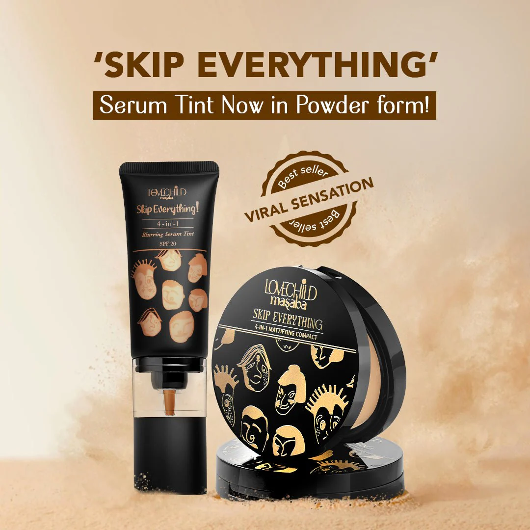 Skip Everything Mattifying Compact 4-IN-1 Benefits - Delicate Darling   (Light) - Image 7
