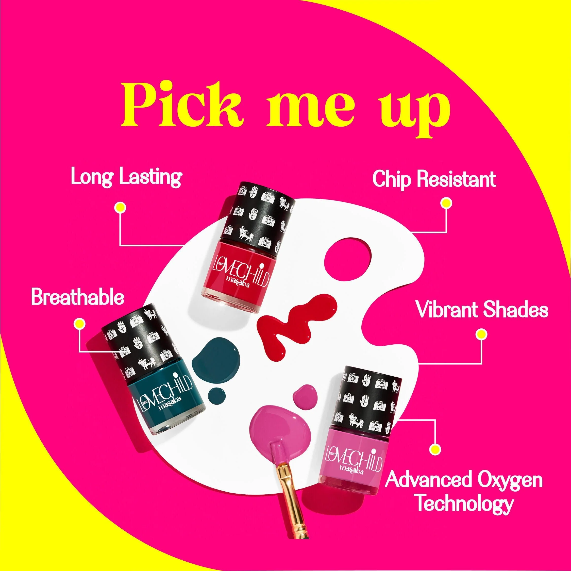 Breathable Nail Polish-Gulaab-ish (Baby Pink) Glossy & Cool - Image 5