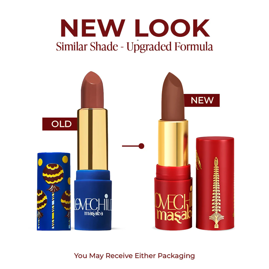 Luxe Matte Lipstick- Hey Sugar (Nude Brown) Velvet Matte Finish - Image 4