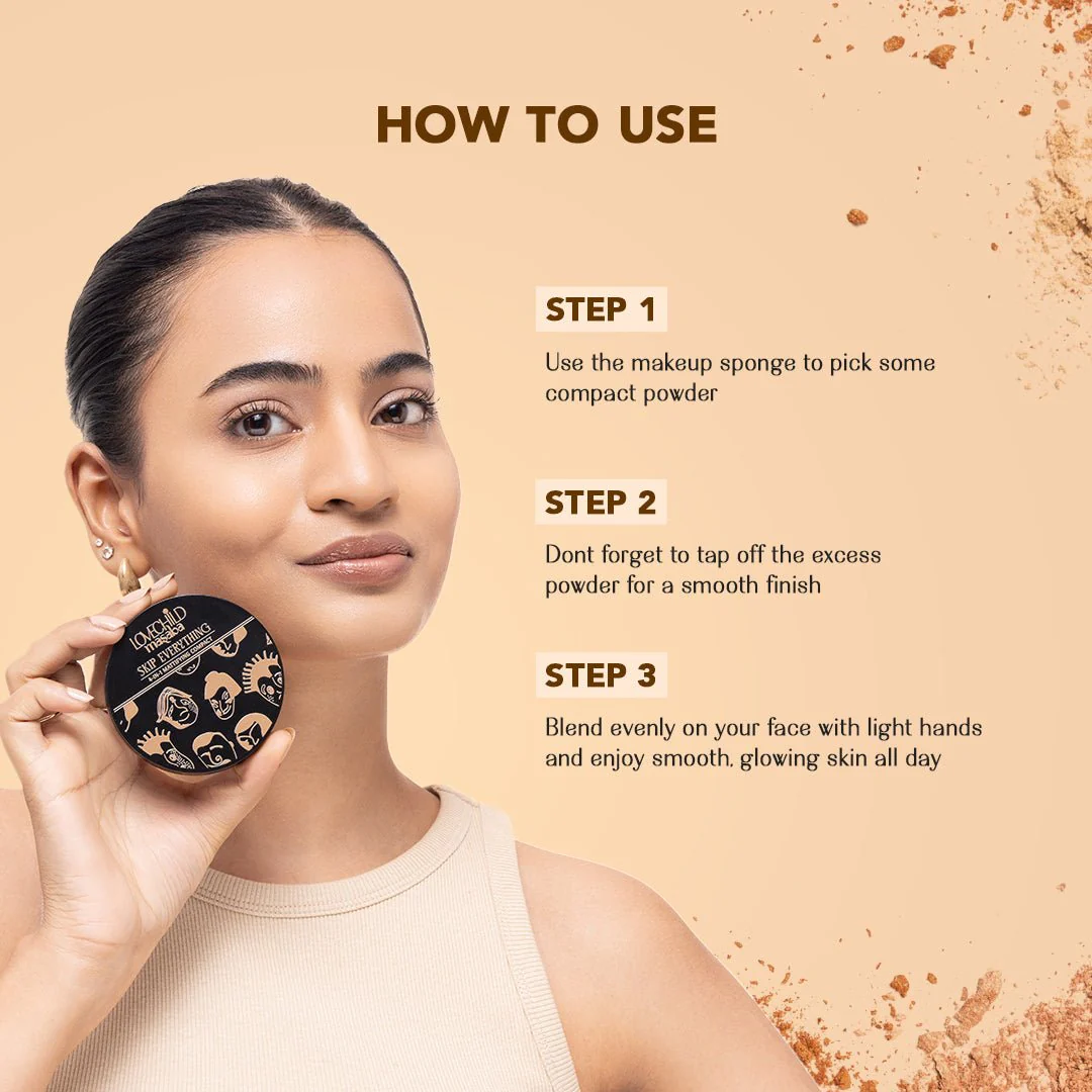 Skip Everything Mattifying Compact 4-IN-1 Benefits - Honest Honey (Medium) - Image 6