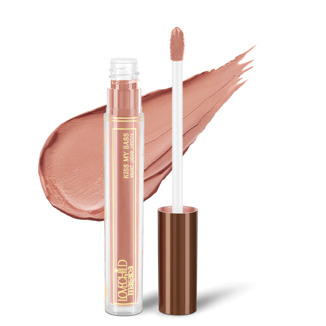 Kiss My Sass Velvet Matte Liquid Lipstick Transfer-Proof - Lemme See! (Caramel Brown) - Image 7