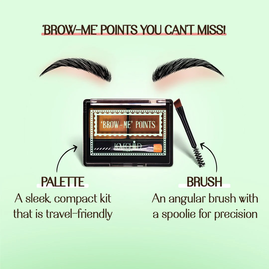 Brow Me Points - Brow Binge Palette-    Long-lasting - Image 3