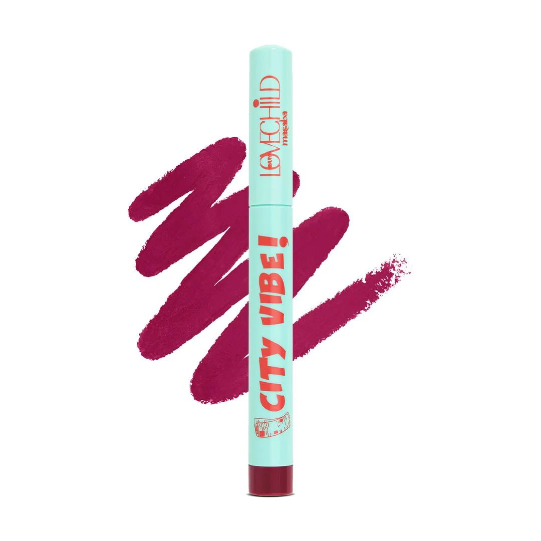 Passport to Plump Lip Volumzining Matte Crayon- City Vibe (Magenta) Transferproof - Image 8