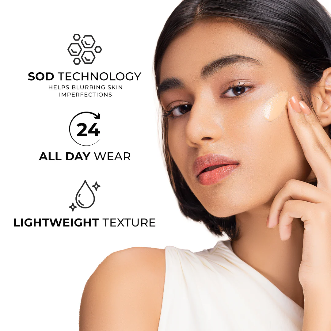 Skip Everything Blurring Serum Skin Tint 4-in-1 Benefits- Moody Mama (Light) - Image 4