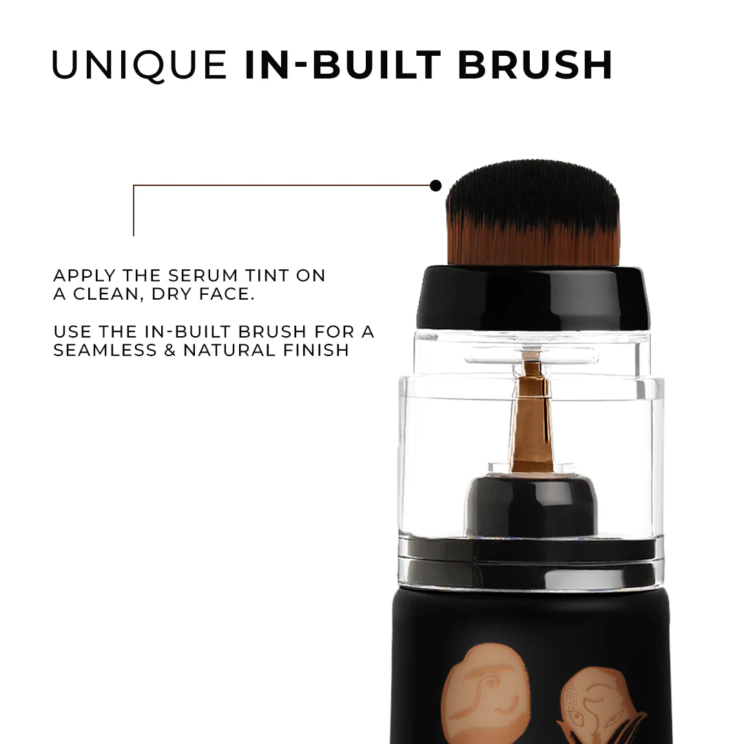 Skip Everything Blurring Serum Skin Tint 4-in-1 Benefits -Tough Toffee (Deep) - Image 6