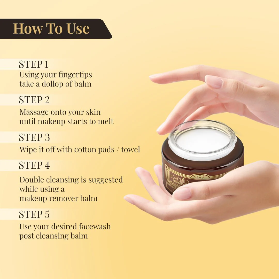 Makeup Remover & Cleansing Balm-  'Signing Off' - Image 5