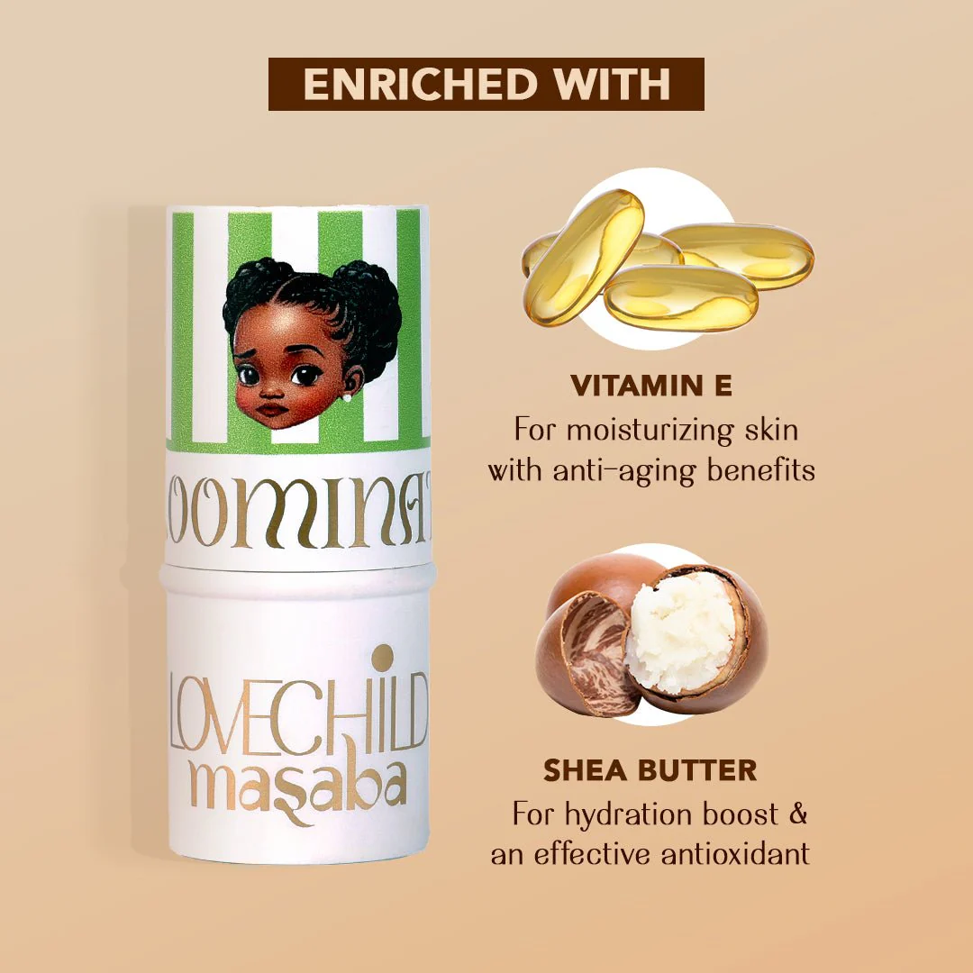 Mini Masaba Bloominator Makeup Stick - Lullaby (Mauve) - Image 4
