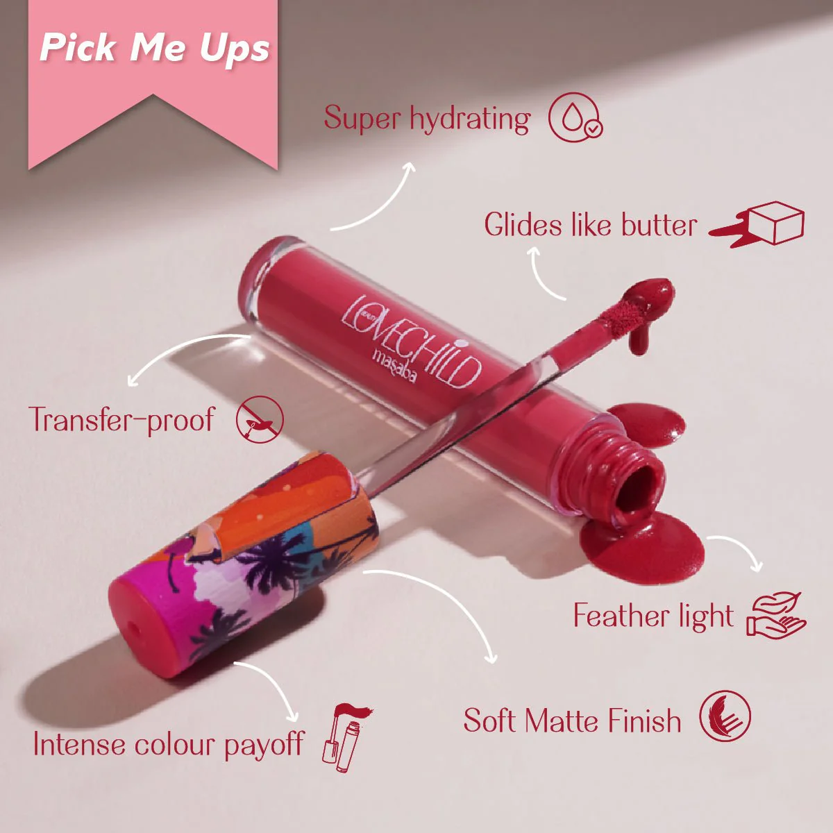 Neenaji's Fav Lip Crème Combo - Lip Crème Liquid Lipstick Combo ( Meetha Jaljeera, Masala Chai, Kokum Panna) - Image 4