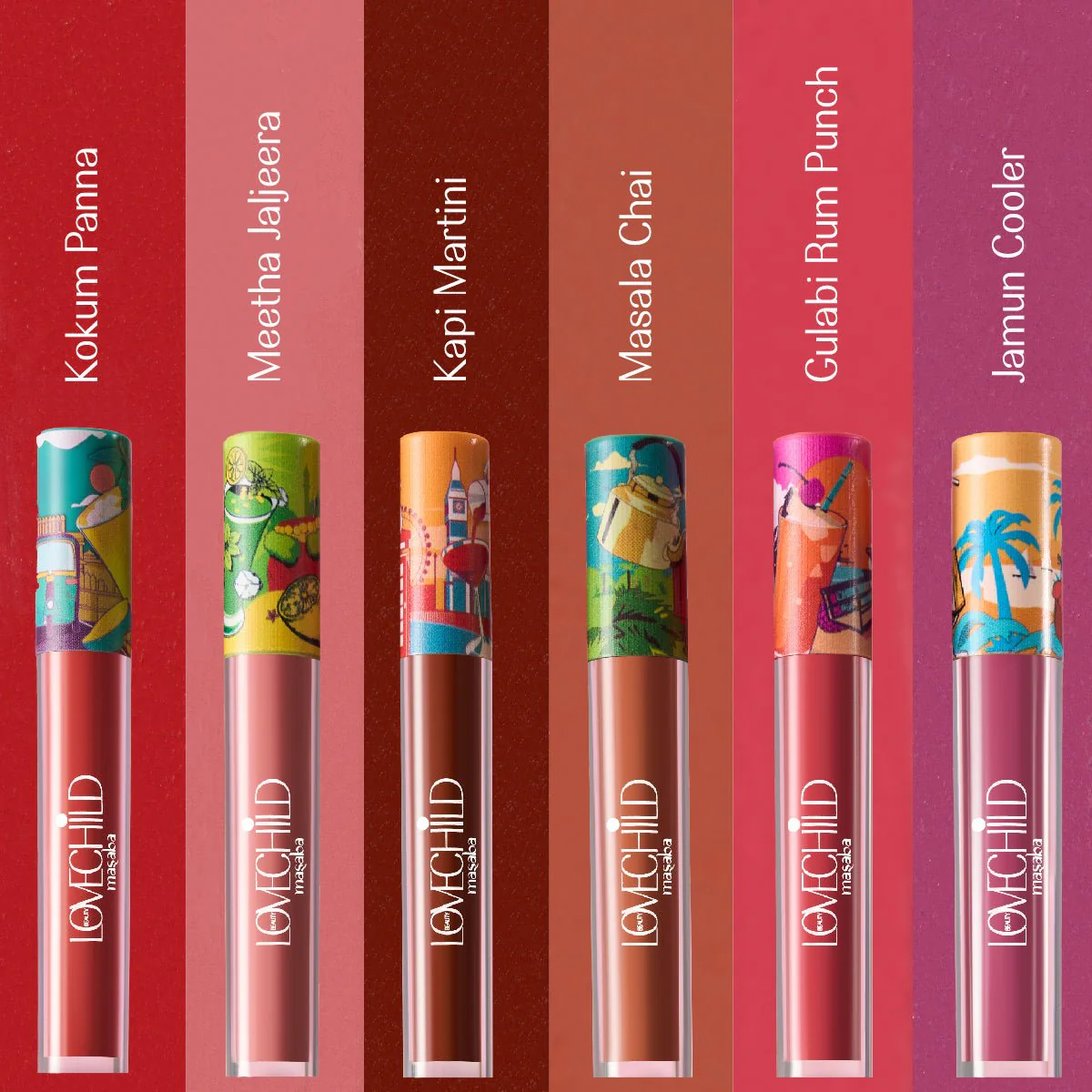 Neenaji's Fav Lip Crème Combo - Lip Crème Liquid Lipstick Combo ( Meetha Jaljeera, Masala Chai, Kokum Panna) - Image 8