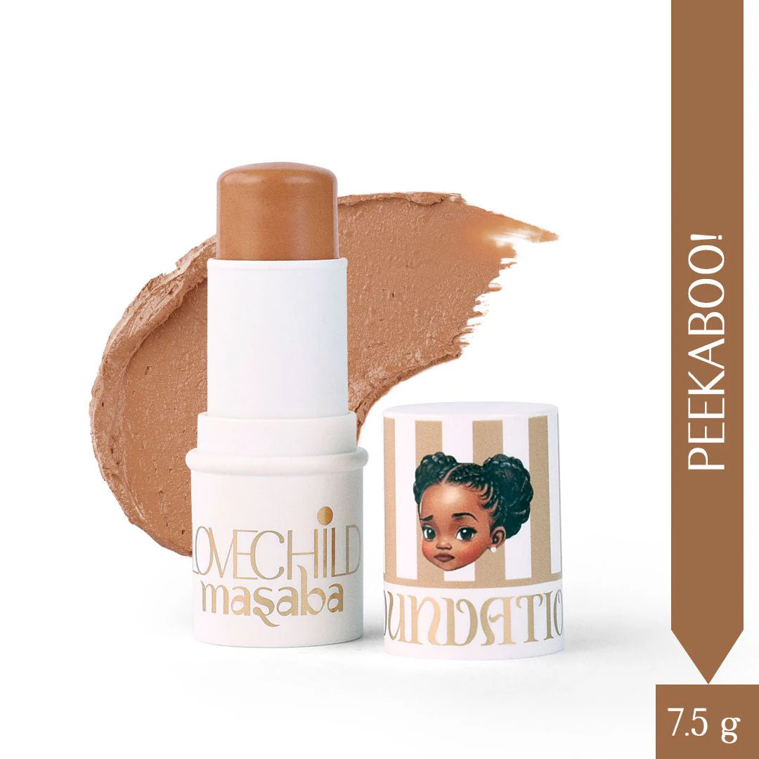 Mini Masaba Easy To Blend Foundation Makeup Stick - Peekaboo! (Deep)