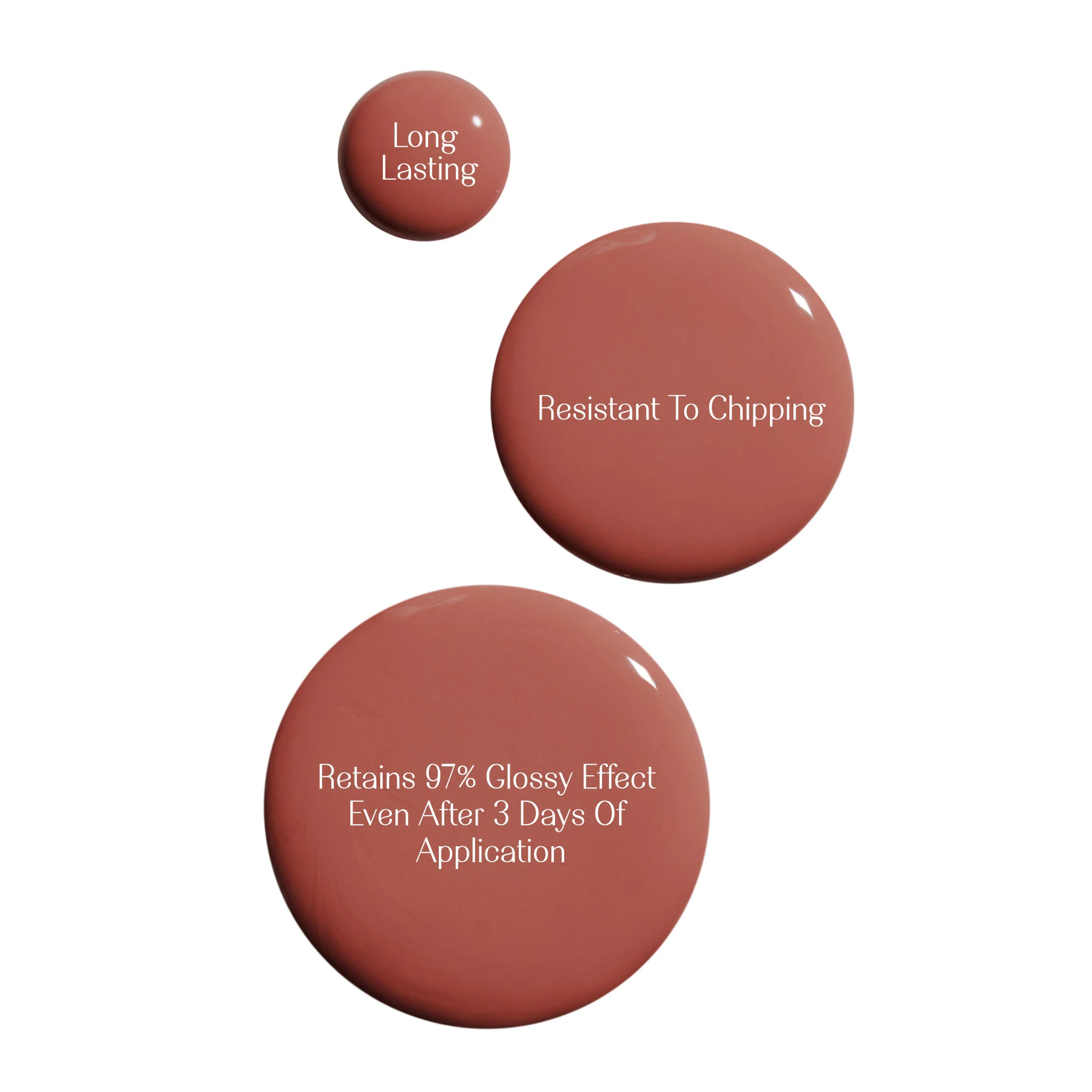 Breathable Nail Polish- Saanwali (Nude Brown) Glossy & Cool - Image 2