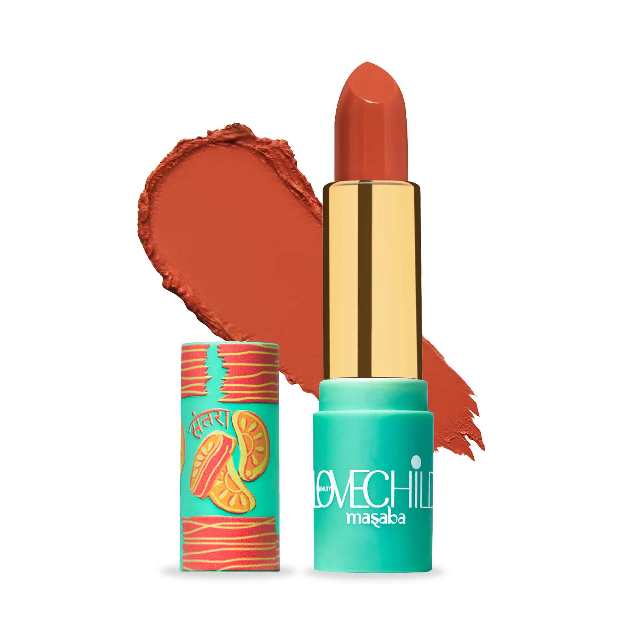 Luxe Matte Lipstick- Sour-casm (Rustic Orange) Velvet Matte Finish - Image 6