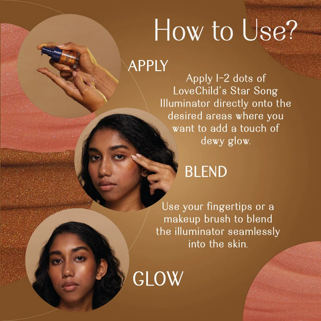 Star Song Illuminator - Sparkling Peach Dewy & Radiant Finish - Image 4