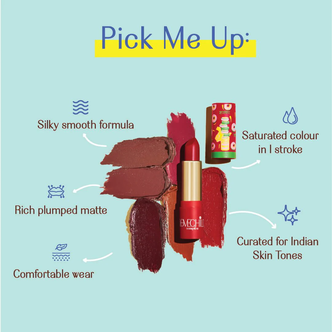 Luxe Matte Lipstick- Twisted (Blue Toned Red) Velvet Matte Finish - Image 4