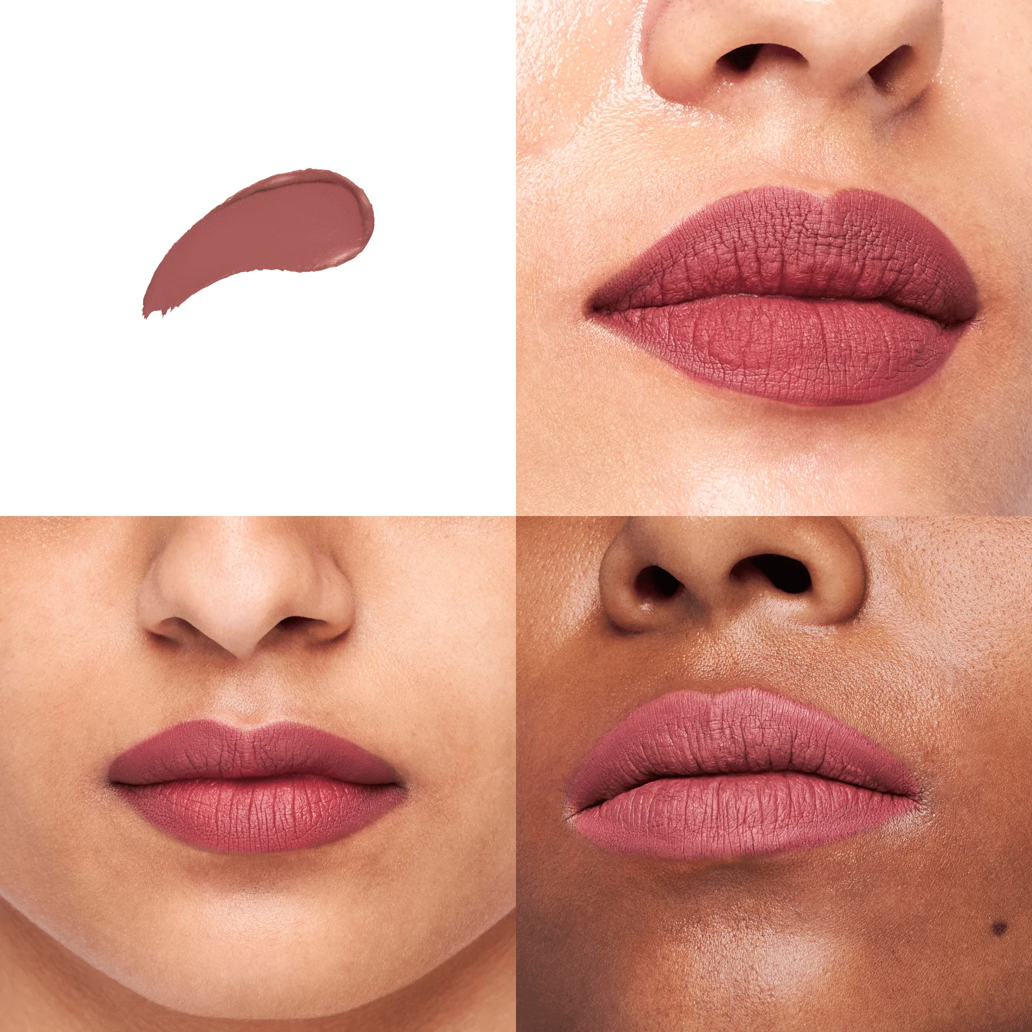 Ups & Downs- Game On! Mad-Matte Liquid Lipstick  (Plum Nude) Transfer-proof - Image 2